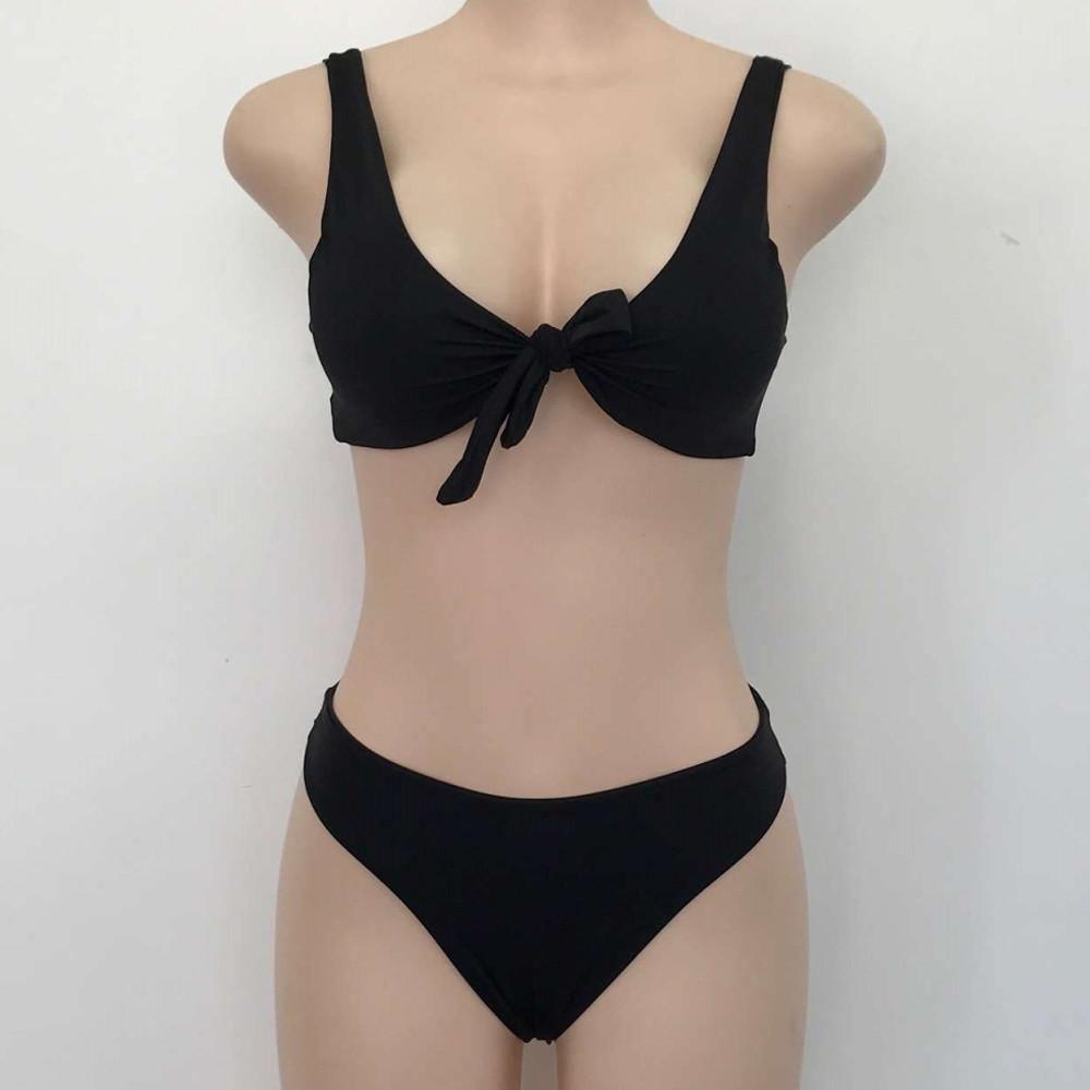 Women Sexy Push-Up Padded Bra Beach Bikini Set Swimsuit Swimwear B025 - Tirdress